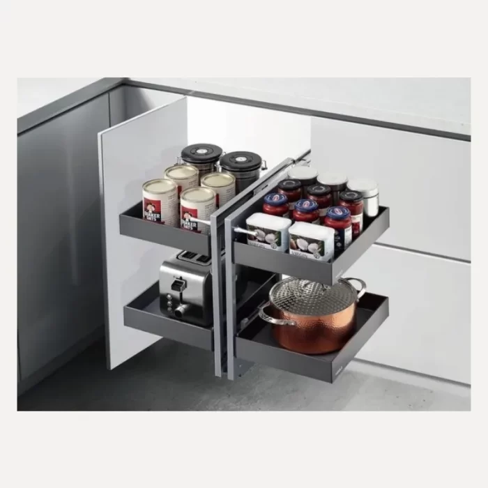 Corner Shelves Platino