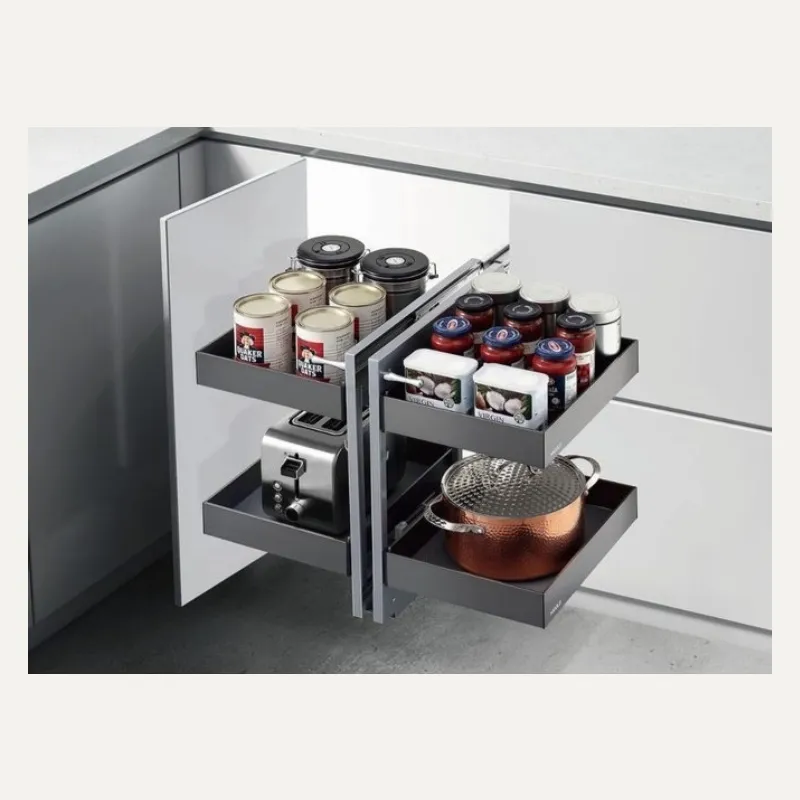 Corner Shelves Platino